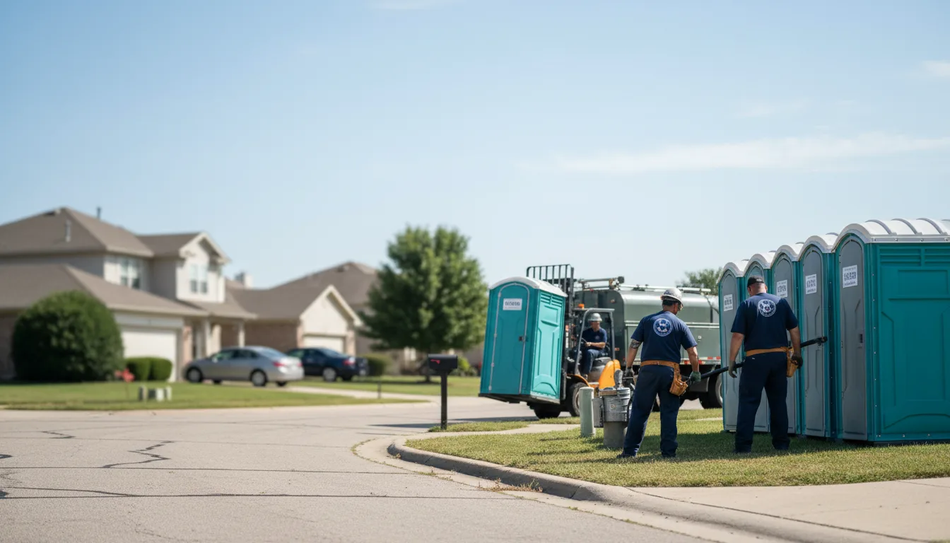 Porta Potty Rental in Prospect, OH near me